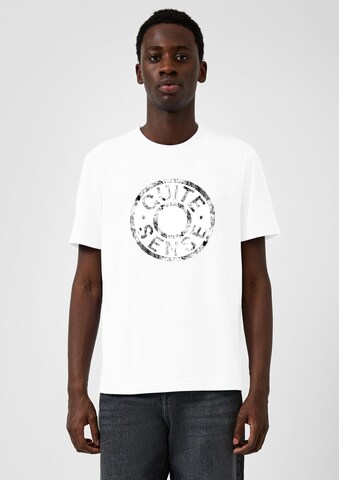 QS Shirt in Wit: voorkant