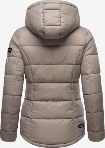 MARIKOO Winterjacke 'Leandraa' in Grau