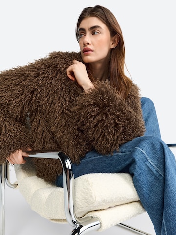 Rich & Royal Winter jacket in Brown