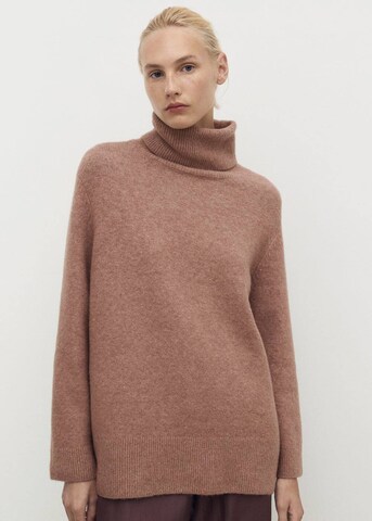 MANGO Sweater 'Camilo' in Brown: front