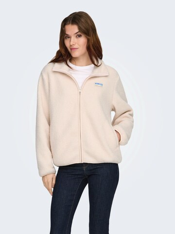 ONLY Polár dzseki 'ONLEVA' - bézs: elől