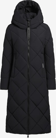 khujo Talvemantel ' ELOW ', värv hall: eest vaates