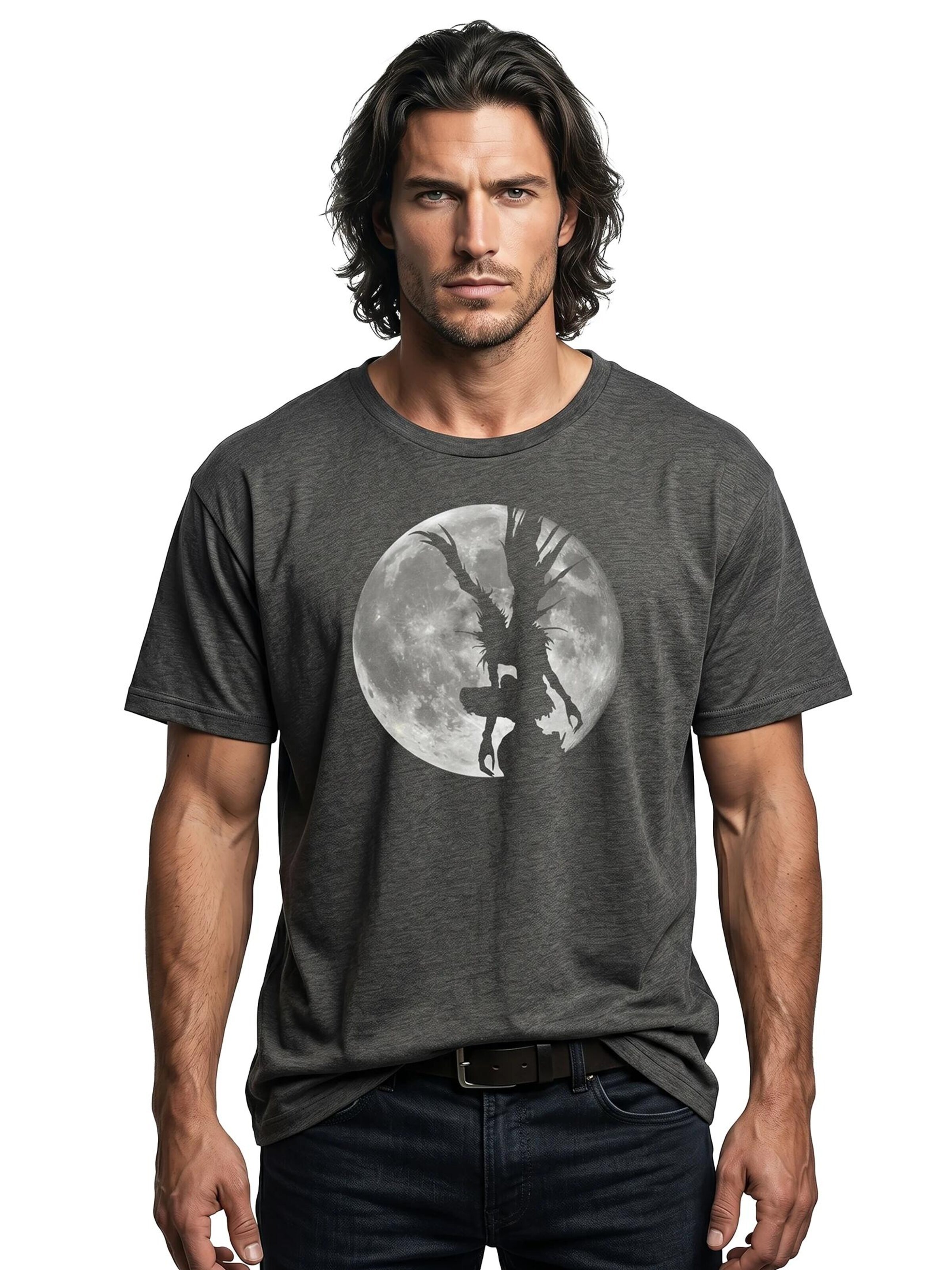 MAKAYA Shirt 'L Moon Shadow'‌‌‌‌‌ in Grau