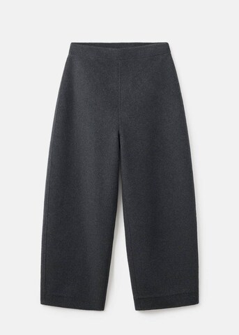 MANGO Wide leg Pants in Grey