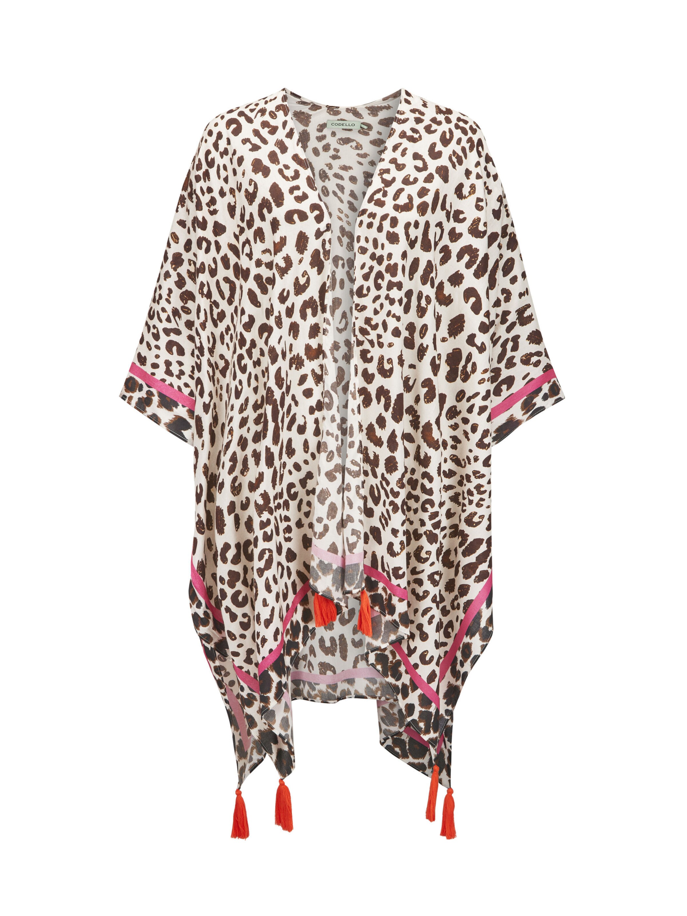 CODELLO Cape in Bruin: voorkant