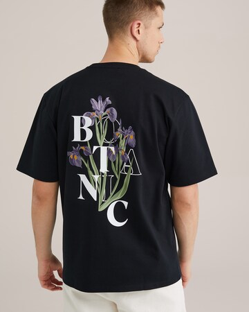 WE Fashion Футболка в Черный: спереди