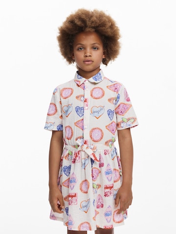 Desigual Kleid in Beige: Vorderseite