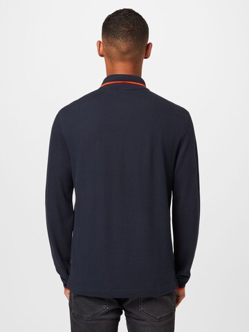 BOSS Orange Shirt 'Pefelt' in Blauw