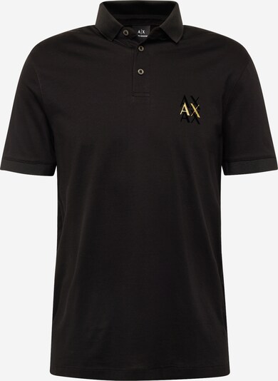 ARMANI EXCHANGE T-Krekls, krāsa - Zelts / melns, Preces skats