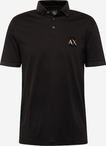 ARMANI EXCHANGE - Camiseta en negro: frente