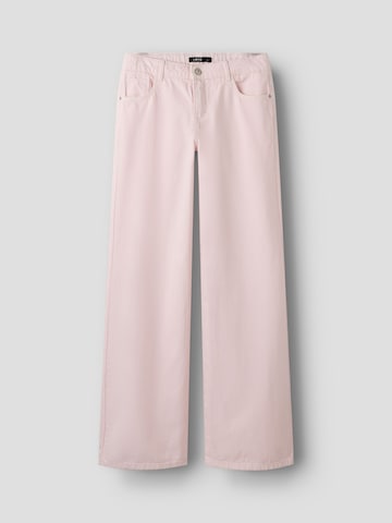 Wide leg Jeans di LMTD in rosa