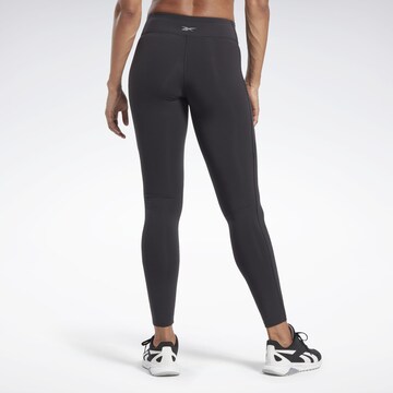 Reebok Skinny Sportbroek in Grijs