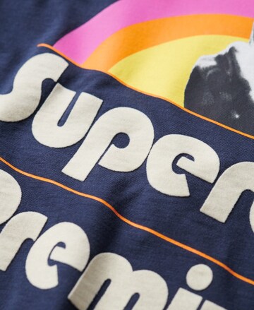 Superdry Shirt in Blau