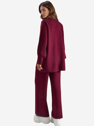 My fashion Hausanzug 'Strick-Koordinaten'‌‌‌ in Rot