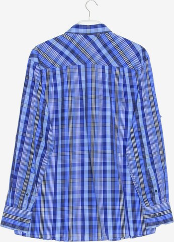 Reward Button Up Shirt in L in Blue
