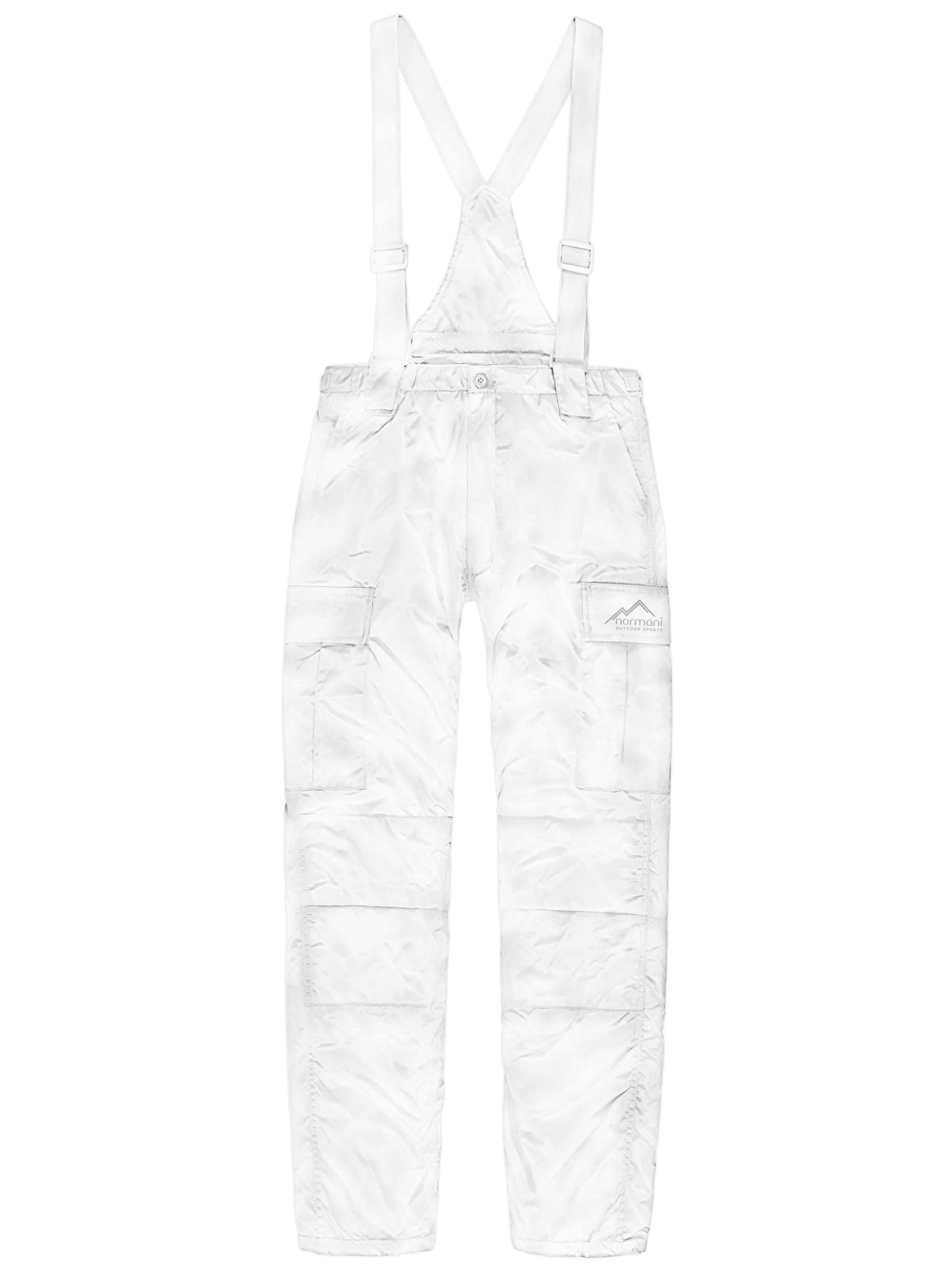 normani Regular Outdoorhose 'Aoraki' in Weiß: Vorderseite