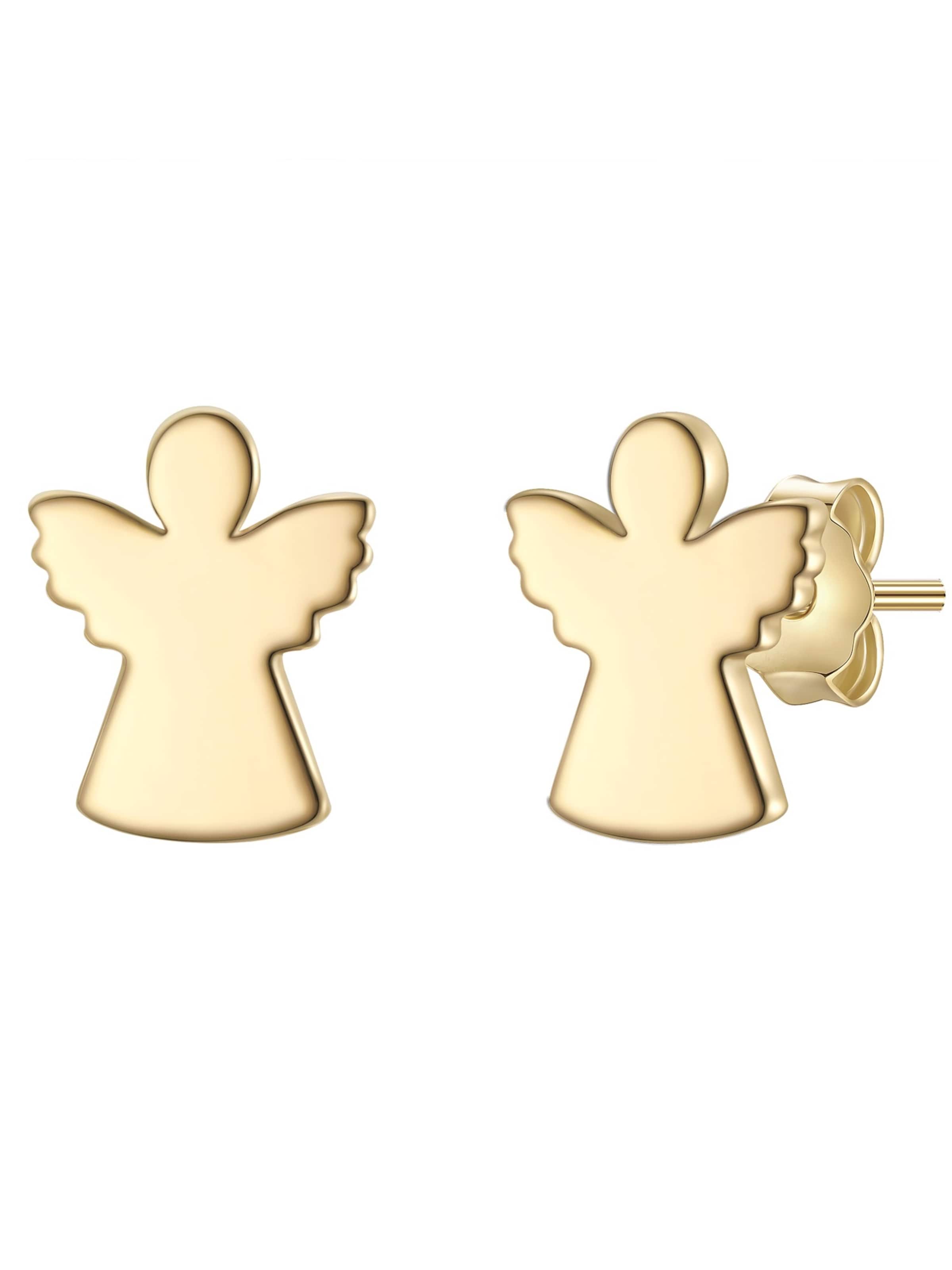 Boucles d'oreilles Glanzstücke München en or : devant