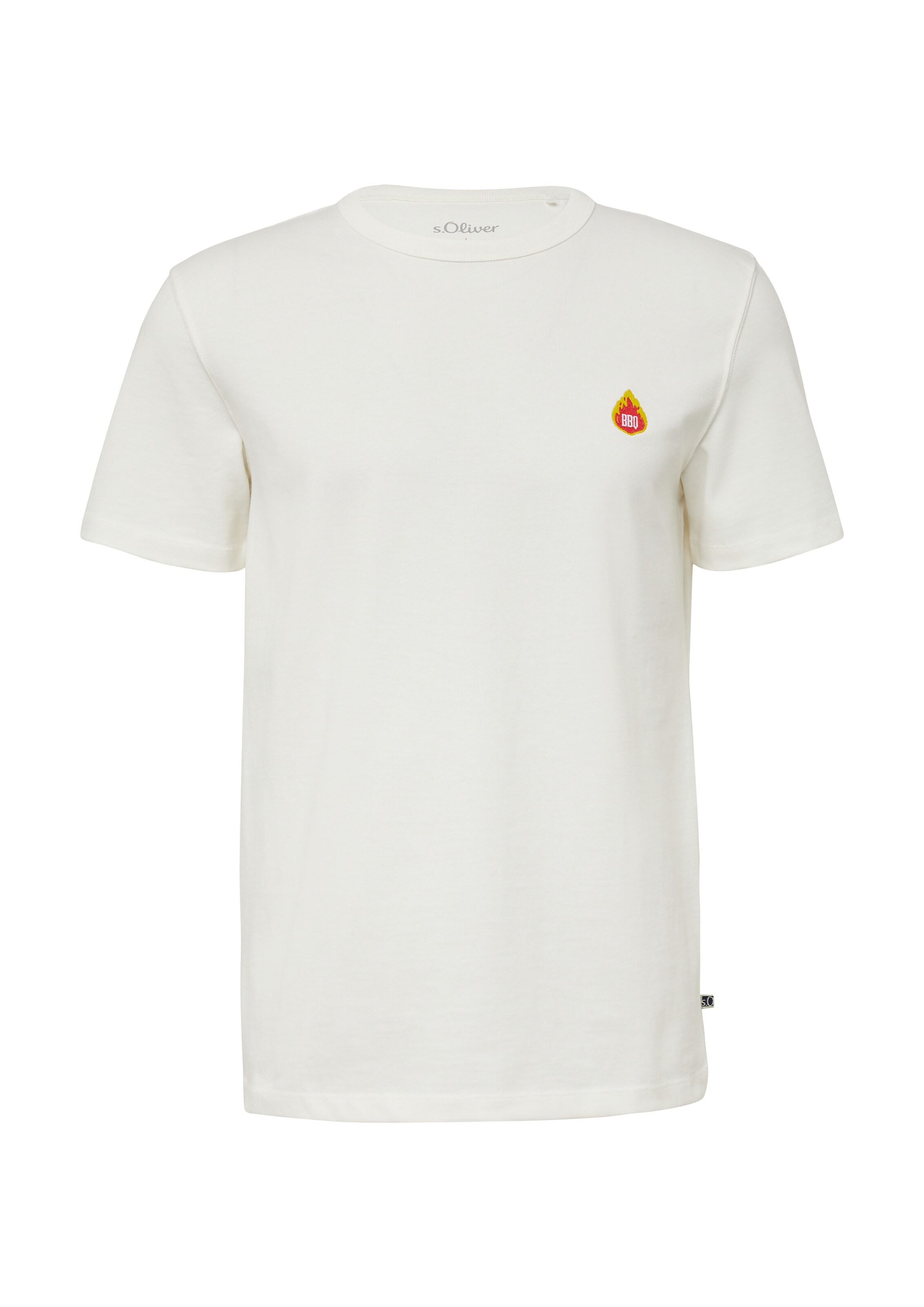 T-Shirt s.Oliver en blanc : devant