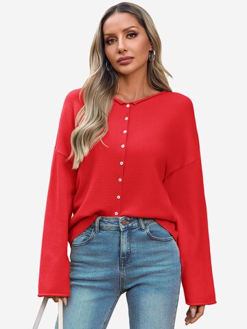 raudona Imily Bela Kardiganas