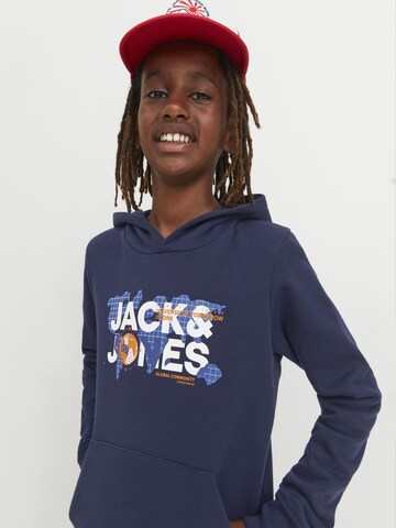 Jack & Jones Junior Mikina 'JCODust' – modrá