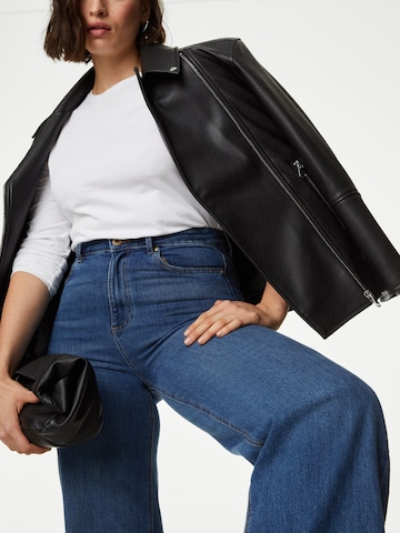 Wide Leg Jean Marks & Spencer en bleu
