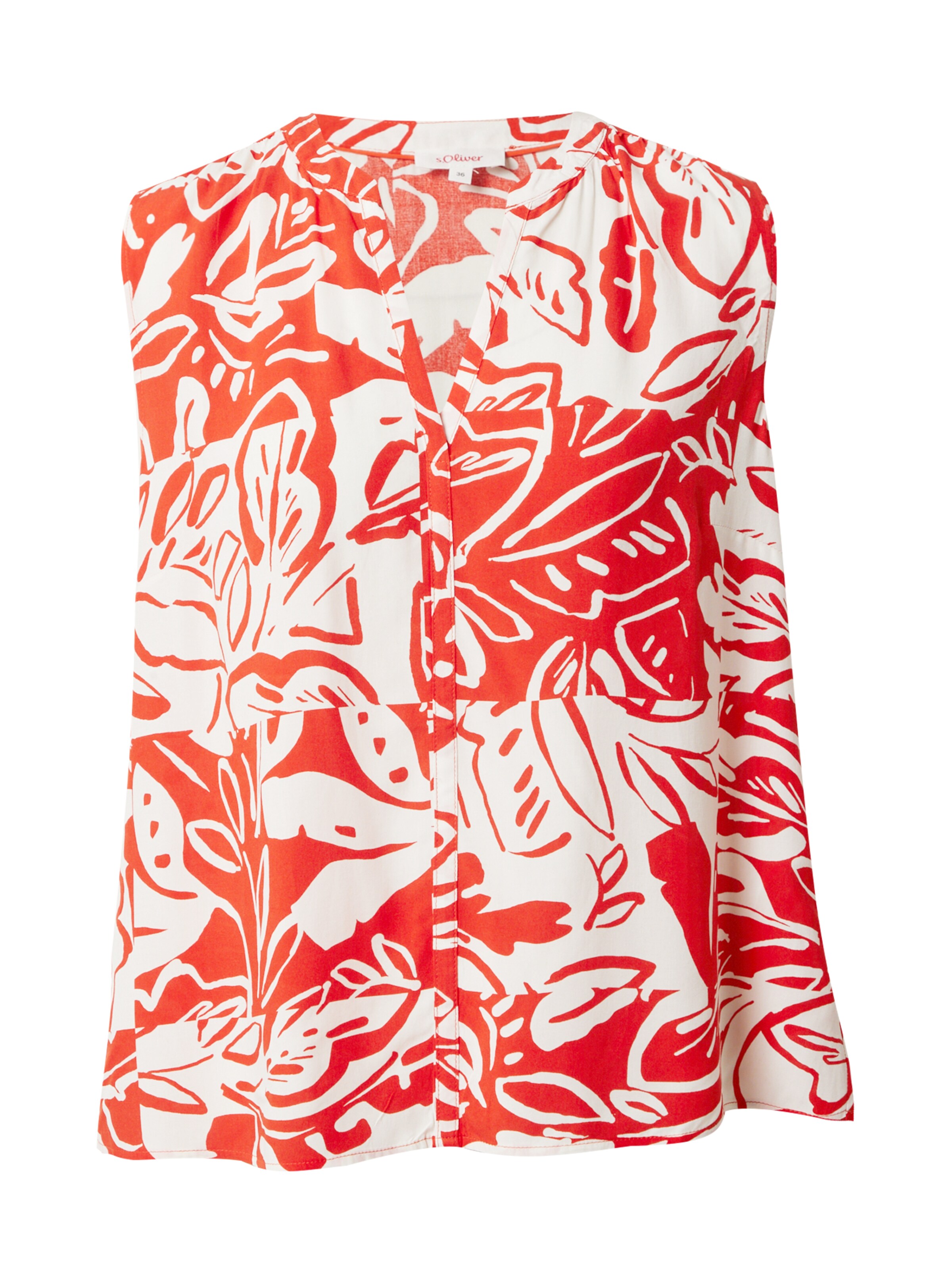 s.Oliver Bluse in Orange: Vorderseite
