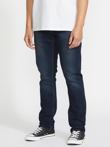 Volcom Slimfit Jeans 'Vorta' in Blau