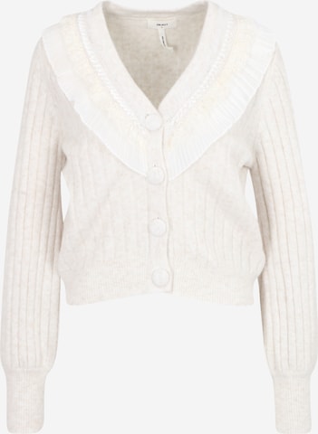 OBJECT Petite Knit Cardigan 'DANNY' in White: front