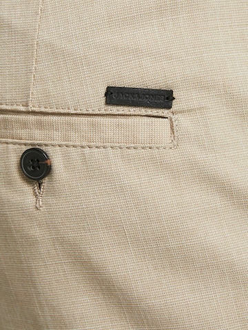 Coupe slim Pantalon chino 'Connor' JACK & JONES en beige