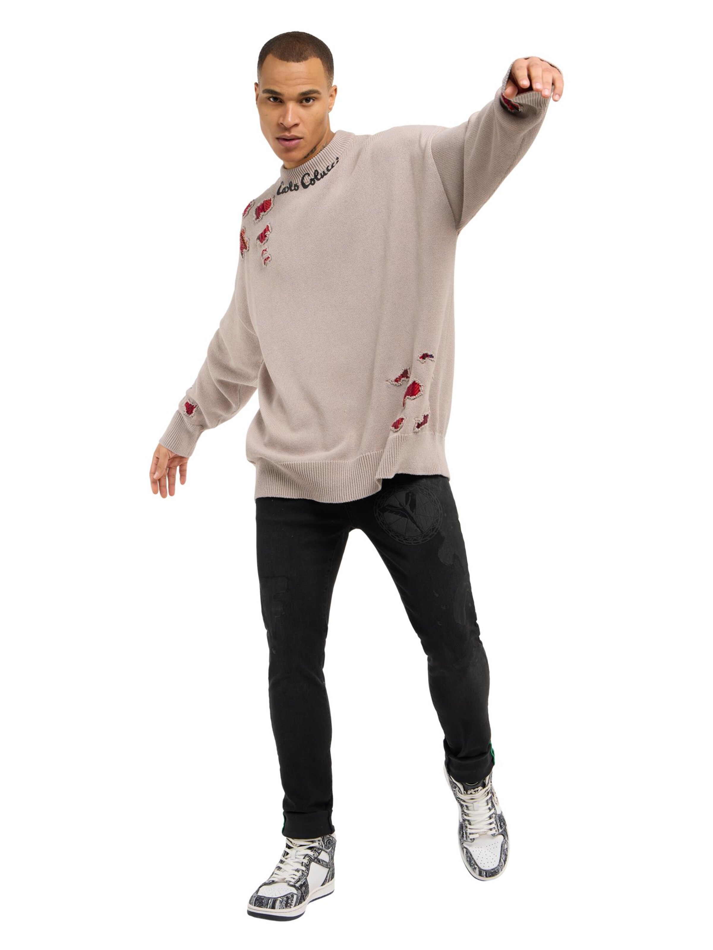 Carlo Colucci Pullover in Beige