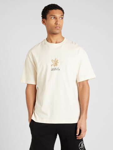 T-Shirt 'EASTER ACTIVITY' JACK & JONES en beige : devant