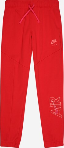 Nike Sportswear Pants in Red: front