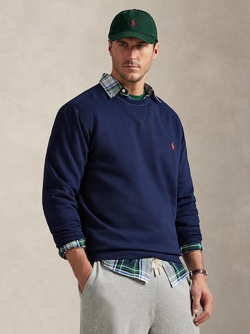 Polo Ralph Lauren Big & Tall Суичър в синьо: отпред