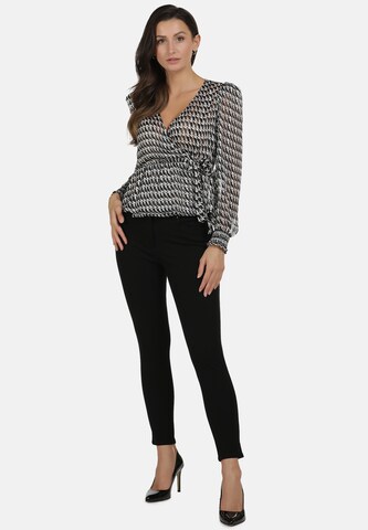 usha BLACK LABEL Blouse in Black