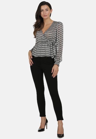 usha BLACK LABEL Blouse in Black