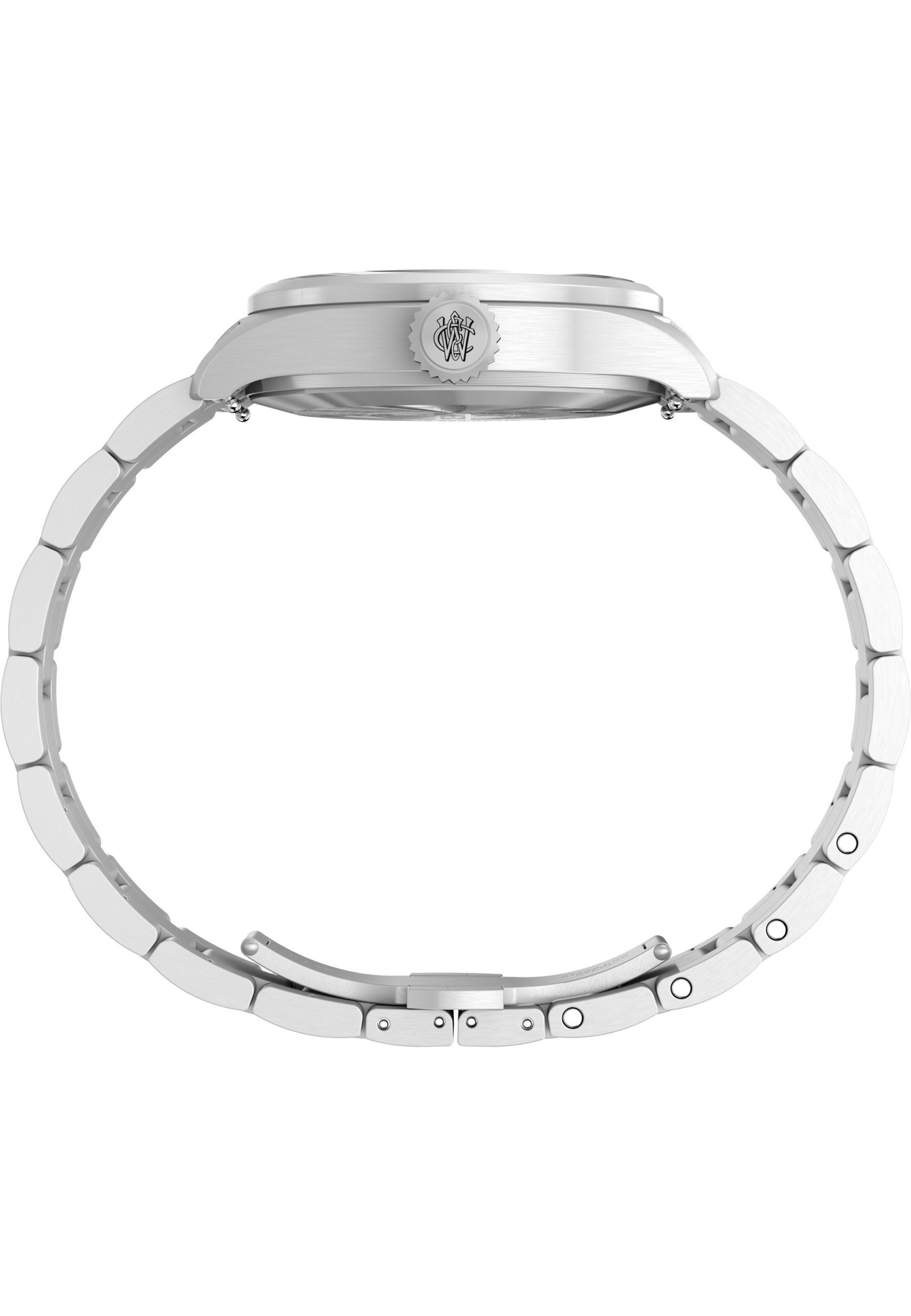 Montre à affichage analogique TIMEX en argent
