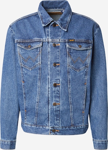 Veste mi-saison WRANGLER en bleu : devant