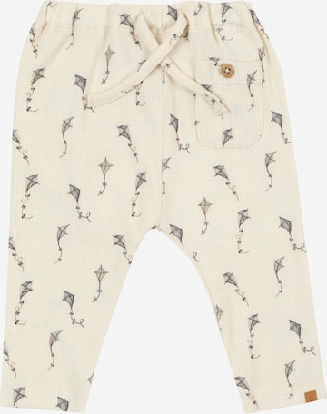 Lil'Atelier Loosefit Housut 'Gavo Elo' värissä beige: etupuoli