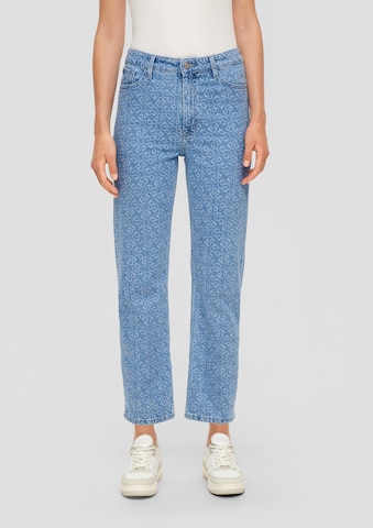 s.Oliver Regular Jeans 'Karolin' in Blauw: voorkant