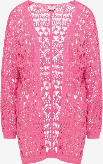 Geacă tricotată IZIA pe roz, Vizualizare produs