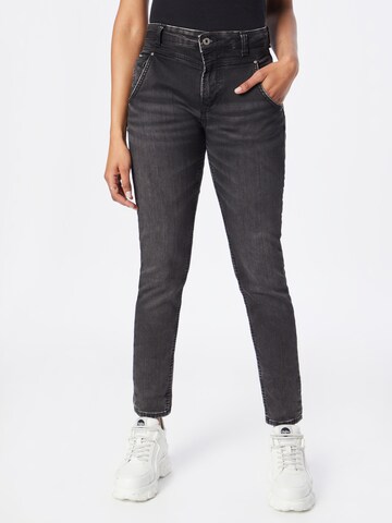 Pepe Jeans - regular Vaquero 'CAREY' en negro: frente