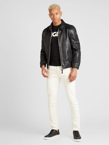 DIESEL Slimfit Jeans '2019 D-STRUKT' i hvid