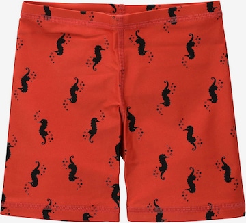 Turtledove London Badehose in Rot: Vorderseite