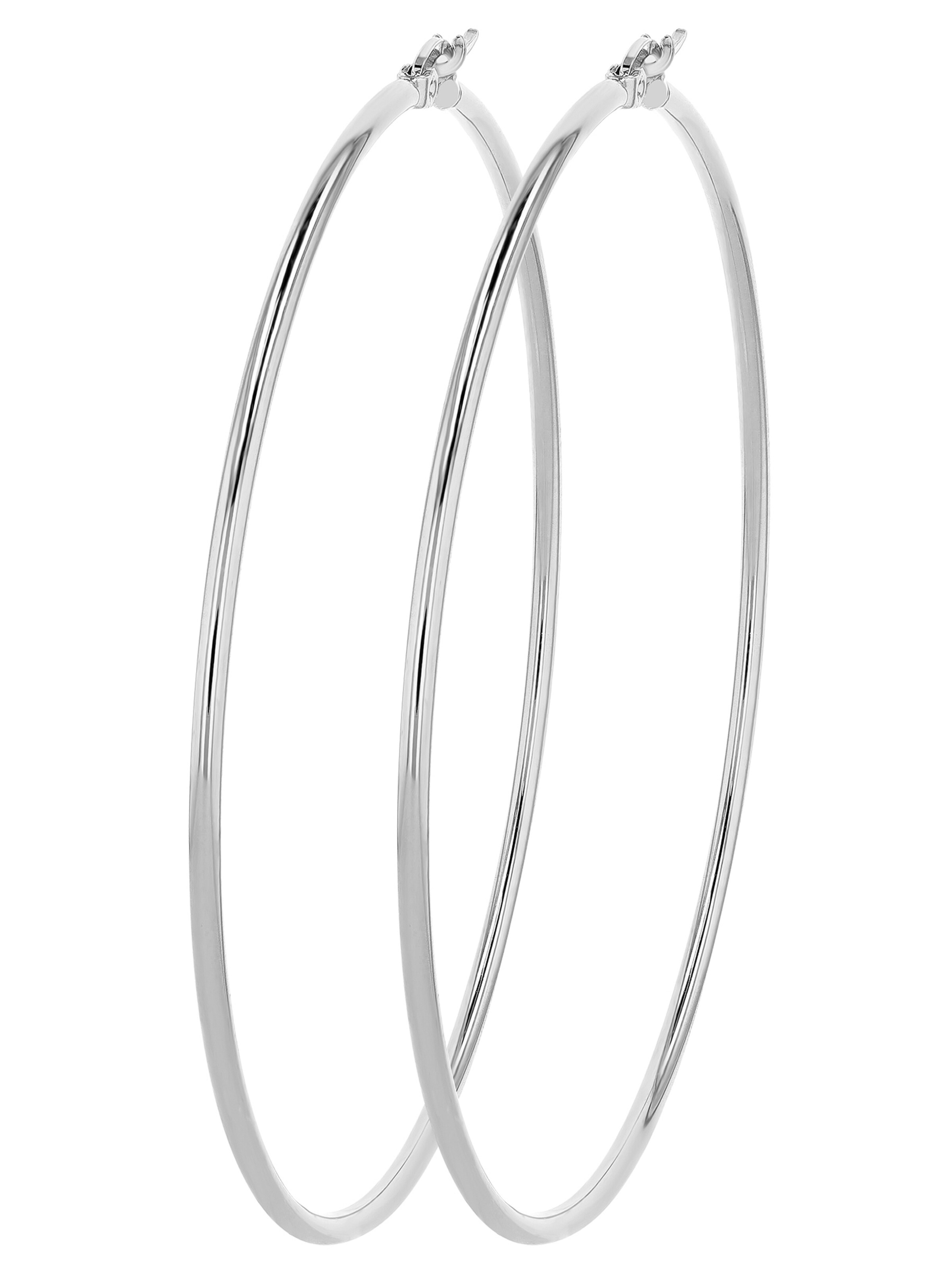 Akzent Earrings 'Ora, silberfarbig, langlebig' in Silver: front