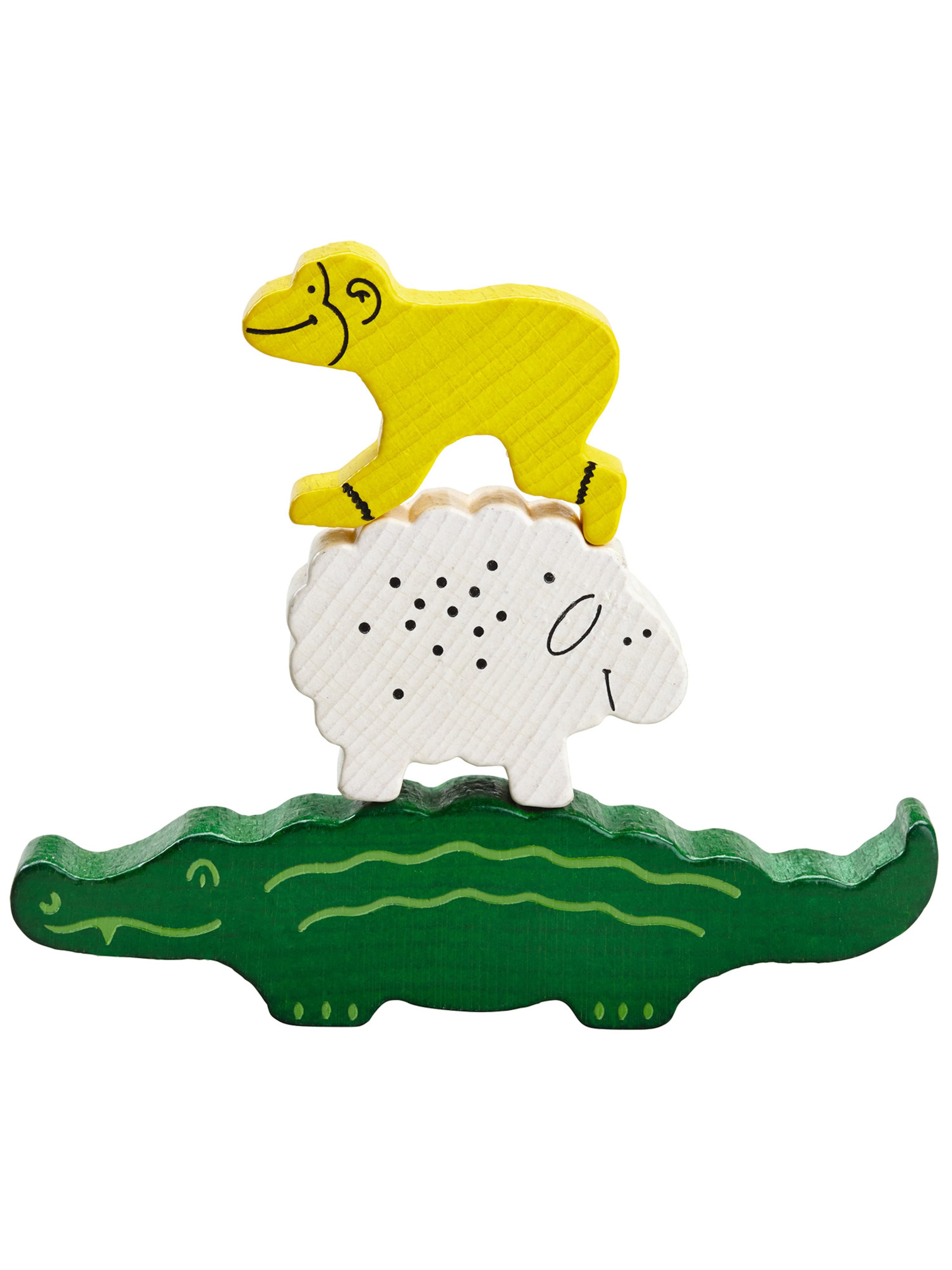 HABA Spel 'Tier auf Tier' in Gemengde kleuren