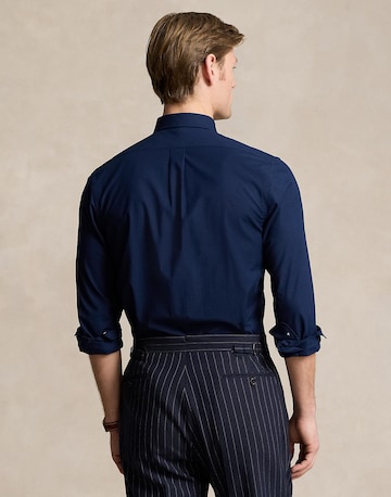 mėlyna Polo Ralph Lauren Priglundantis modelis Dalykinio stiliaus marškiniai