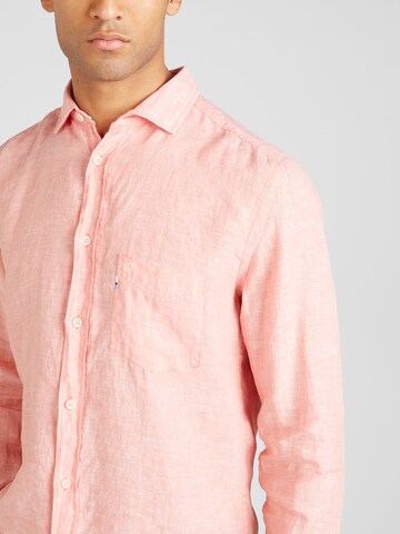 OLYMP Средняя посадка Деловая рубашка в Ярко-розовый