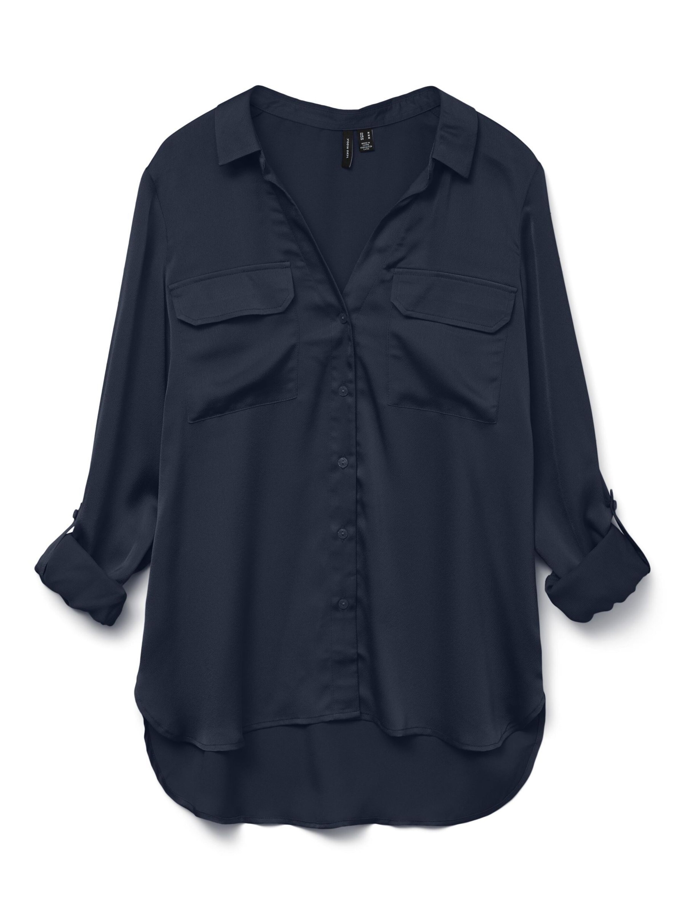 VERO MODA Blouse 'LOU' in Blue: front