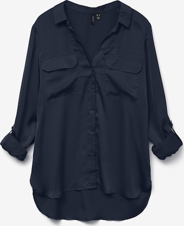 VERO MODA - Blusa 'LOU' en azul: frente