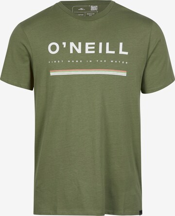 O'NEILL Футболка 'Arrowhead' в Зеленый: спереди